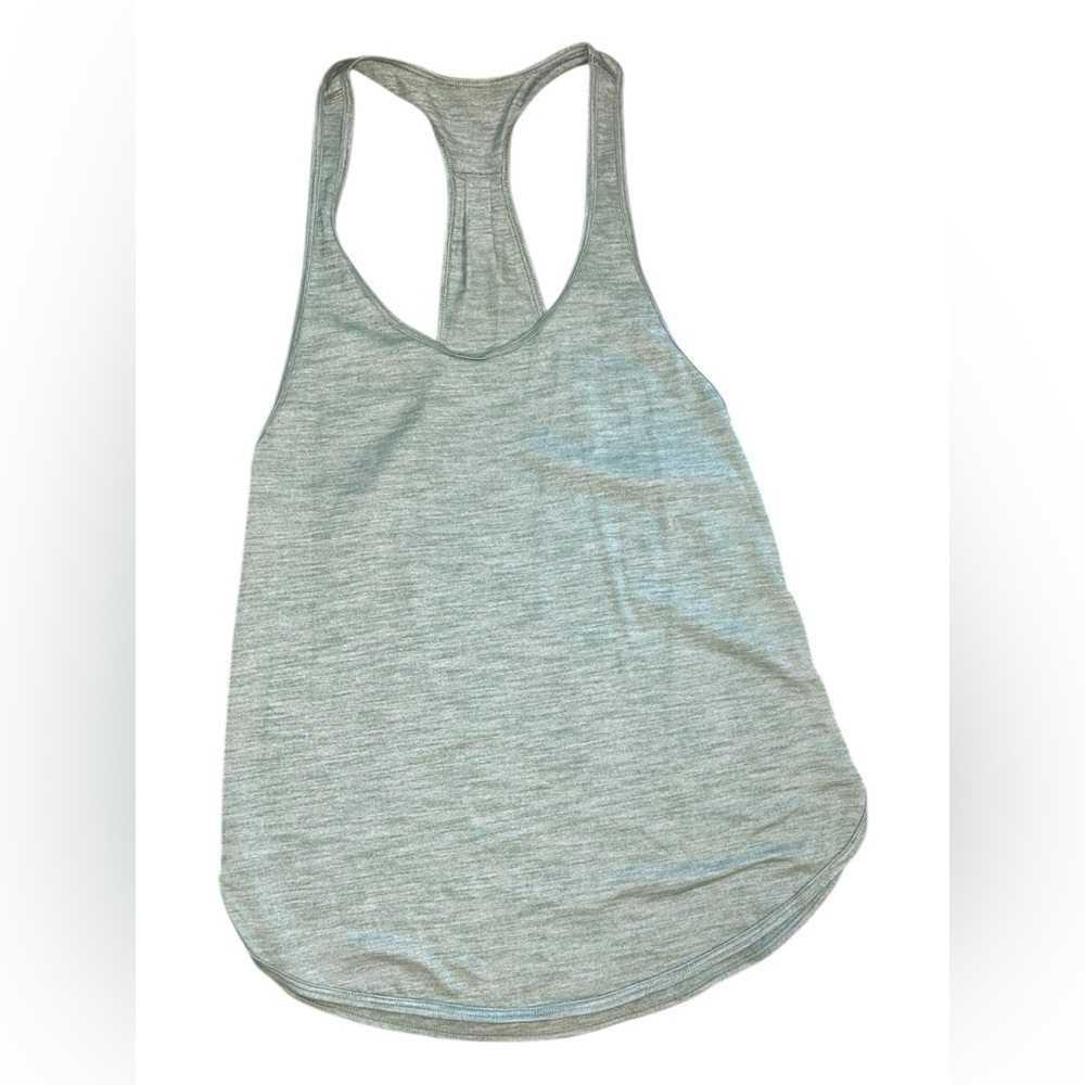 Lululemon Racerback Tank – Heathered Green – Size 4